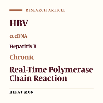 Detection of Hepatitis B Virus Covalently Closed Circular DNA in the Plasma of Iranian HBeAg-Negative Patients With Chronic Hepatitis B