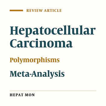 Tumor Necrosis Factor-α-308 G/A Polymorphisms and Risk of Hepatocellular Carcinoma: A Meta-Analysis