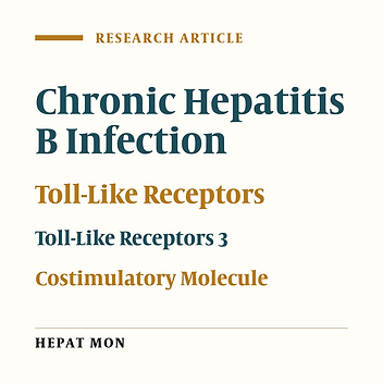 Intrahepatic Toll-Like Receptor 3 in Chronic HBV Infection Subjects: Asymptomatic Carriers, Active Chronic Hepatitis, Cirrhosis, and Hepatocellular Carcinoma