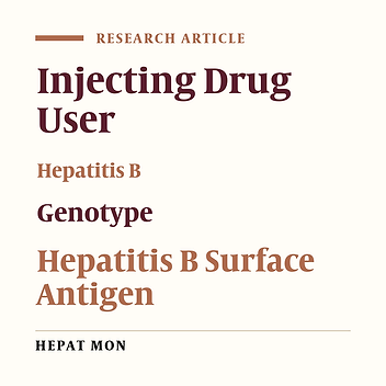 Characterization of Occult Hepatitis B Infection Among Injecting Drug Users in Tehran, Iran