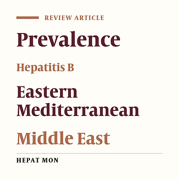 The HBsAg Prevalence Among Blood Donors From Eastern Mediterranean and Middle Eastern Countries: A Systematic Review and Meta-Analysis