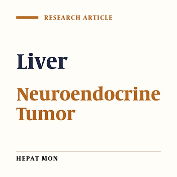 Liver Metastasis of Gastrointestinal Neuroendocrine Tumors: A Single Center Experience