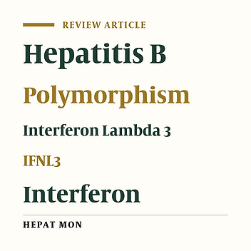 The Role of Interferon Lambda 3 Genetic Polymorphisms in Response to Interferon Therapy in Chronic Hepatitis B Patients: An Updated Meta-Analysis
