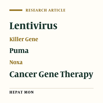 The Evaluation and Comparison of Transcriptionally Targeted Noxa and Puma Killer Genes to Initiate Apoptosis Under Cancer-Specific Promoter CXCR1 in Hepatocarcinoma Gene Therapy