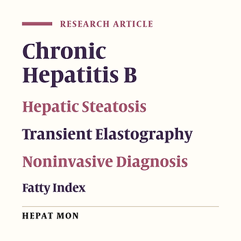 Noninvasive Diagnosis of Hepatic Steatosis Using Fat Attenuation Parameter Measured by FibroTouch and a New Algorithm in CHB Patients