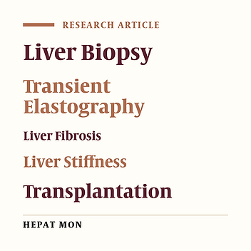 Serial Liver Stiffness Measurements and Monitoring of Liver-Transplanted Patients in a Real-Life Clinical Practice