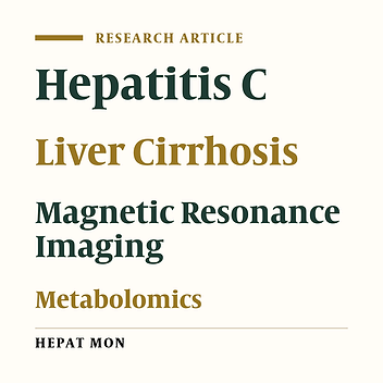 Serum Metabolic Profiling of Advanced Cirrhosis Based on HCV