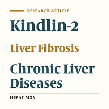 Cover image of the article: Lower Serum Kindlin-2 Levels Are Associated with Liver Cirrhosis: A Preliminary Study