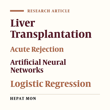 A Neural Network Approach to Predict Acute Allograft Rejection in Liver Transplant Recipients Using Routine Laboratory Data