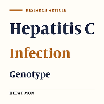 Distribution of Hepatitis C Virus Genotypes among Azerbaijani Patients in Capital City of Iran-Tehran