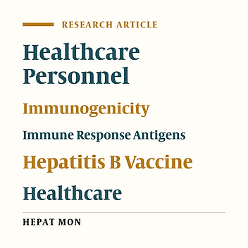 Immune Responses to Single-Dose Versus Double-Dose Hepatitis B Vaccines in Healthcare Workers not Responding to the Primary Vaccine Series: A Randomized Clinical Trial