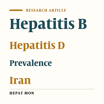 Prevalence of Hepatitis D Virus Infection and Associated Factors Among HBsAg-Positive Patients in Birjand, Iran, 2012 - 2014