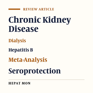Efficacy and Safety of Reinforced Versus Standard Vaccine Schedule Towards Hepatitis B In Chronic Kidney Disease: A Systematic Review and Meta-Analysis