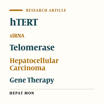 Targeting Human Telomerase Reverse Transcriptase by a Simple siRNA Expression Cassette in HepG2 Cells