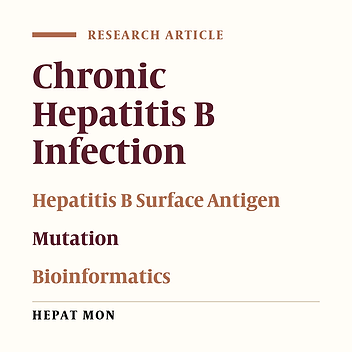 Analysis of Antigenic and Conformational Changes in Hepatitis B Surface Antigen (HBsAg) Identified in Iranian Patients with Chronic Hepatitis B