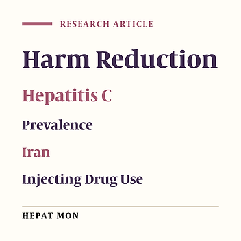 Hepatitis C Virus Seroprevalence and Associated Risk Factors Among Male Drug Injectors in Kermanshah, Iran