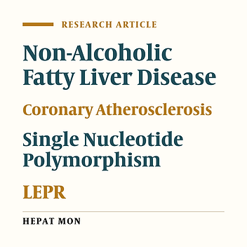 Leptin Receptor Gene Polymorphisms and the Risk of Non-Alcoholic Fatty Liver Disease and Coronary Atherosclerosis in the Chinese Han Population