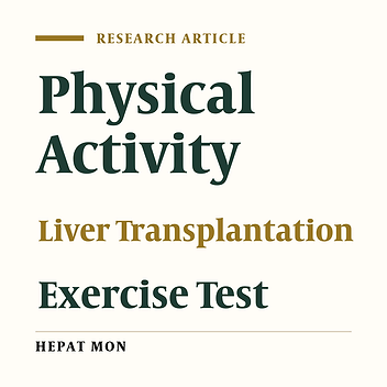 Factors Affecting Exercise Test Performance in Patients After Liver Transplantation