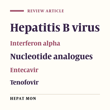 Recent Advances in the Management of Chronic Hepatitis B