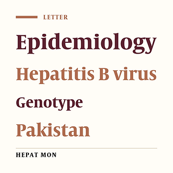 Commentary on: A study of genotypes, mutants, and nucleotide sequence of hepatitis B virus in Pakistan