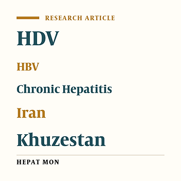 Seroprevalence of Delta Hepatitis in Patients with Chronic Hepatitis B and its Clinical Impact in Khuzestan Province, Southwest Iran
