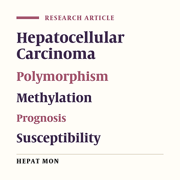 The Association of Ala133Ser Polymorphism and Methylation in Ras Association Domain Family 1A Gene With Unfavorable Prognosis of Hepatocellular Carcinoma