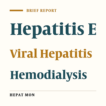 Hepatitis E Virus Infection in Hemodialysis Patients: A Seroepidemiological Survey in Jahrom, Southern Iran