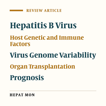 Relevance of Hepatitis B Virus Genome Variability in Organ Transplantation