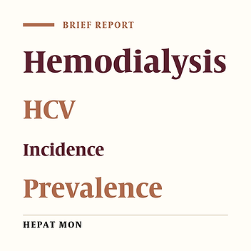 Hepatitis C in Hemodialysis Centers of Golestan Province, Northeast of Iran (2005)