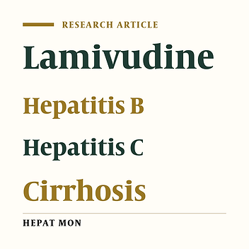 Efficacy of Lamivudine Therapy on Decompensated Liver Cirrhosis Due to Chronic Hepatitis B