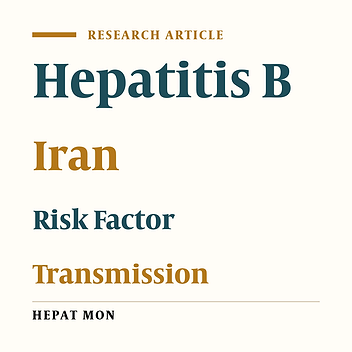 Risk Factors in Chronic Hepatitis B Infection: A Case-control Study