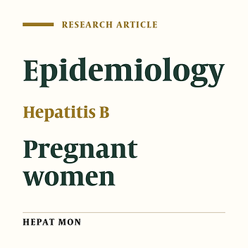 Prevalence of Hepatitis B Surface Antigen in Pregnant Women in Zahedan, Iran
