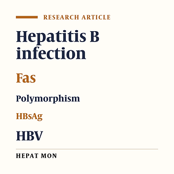 Polymorphisms within Fas gene are not associated with occult hepatitis B virus infection