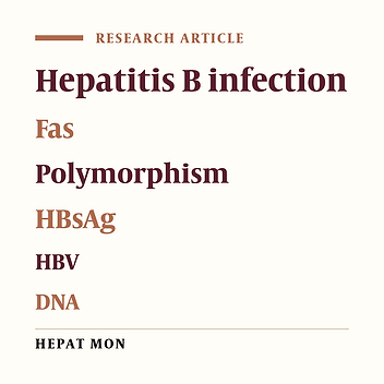 Polymorphisms within Fas gene are not associated with occult hepatitis B virus infection