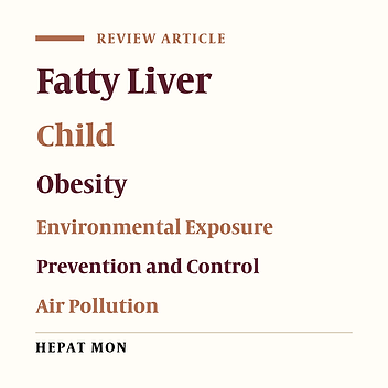 Obesity and Air Pollution: Global Risk Factors for Pediatric Non-alcoholic Fatty Liver Disease