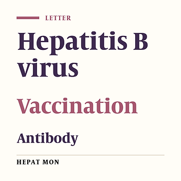 Hepatitis B Immunization in Health Care Workers: Needs and Opportunities