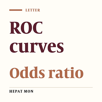Receiver Operating Characteristic Curve and Odds Ratio Should Be Used with Caution
