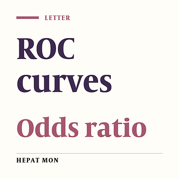Receiver Operating Characteristic Curve and Odds Ratio Should Be Used with Caution