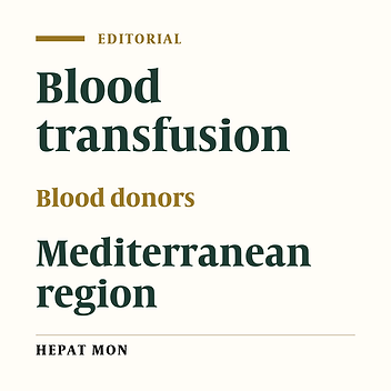 Blood safety concerns in the Eastern Mediterranean region