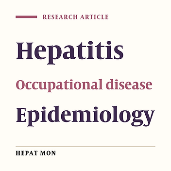 Viral hepatitis as an occupational disease in Poland