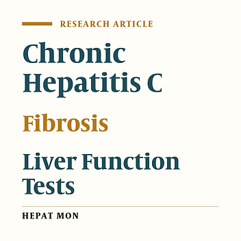 A Comparative Study of Non-Invasive Methods for Fibrosis Assessment in Chronic HCV Infection