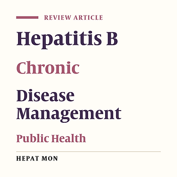 Chronic Hepatitis B: Management Challenges in Resource-Poor Coun-tries