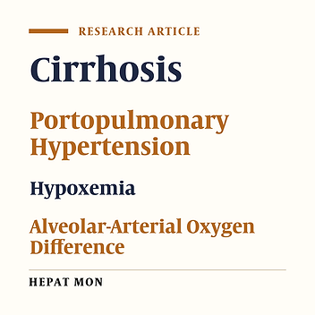 Pulmonary Complications in Cirrhotic Candidates for Liver Transplantation