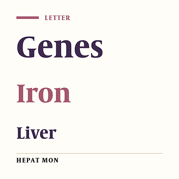 HFE Gene Mutations, Iron Overload and Cryptogenic Liver Cirrhosis