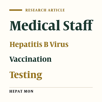 A Cross-Sectional Study on Anti Hepatitis B Immune Status in Vaccinated Healthcare Workers in the West Pomeranian Region of Poland