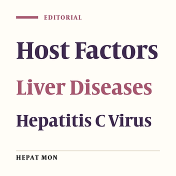 The Impact of Host Factors on Management of Hepatitis C Virus
