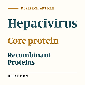The Evaluation of Hepatitis C Virus Core Antigen in Immunized Balb/C Mice
