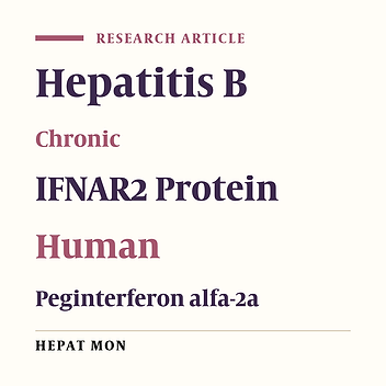 Hepatitis B Virus Genotype B and High Expression of Interferon Alpha Receptor ? Subunit are Associated With Better Response to Pegylated Interferon Alpha 2a in Chinese Patients With Chronic Hepatitis B Infection