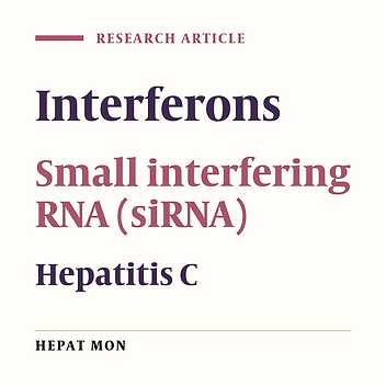 Hepatitis C Viral Heterogeneity Based on Core Gene and an Attempt to Design Small Interfering RNA Against Strains Resistant to Interferon in Rawalpindi, Pakistan