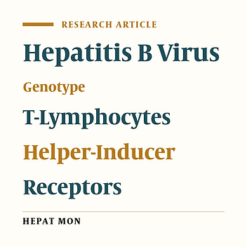 Cover image of the article: Relationship Between HBV Genotypes B, C and Follicular Helper T Cells in Patients with Chronic Hepatitis B and its Significance